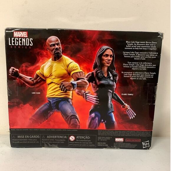 Marvel Luke Cage and Claire Temple Legends Series 2 Pack Action Figure - Picture 2 of 5